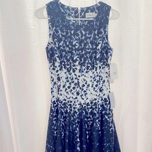 NWT Eliza J (Nordstrom) - Sleeveless Patterned Dress - Size 4